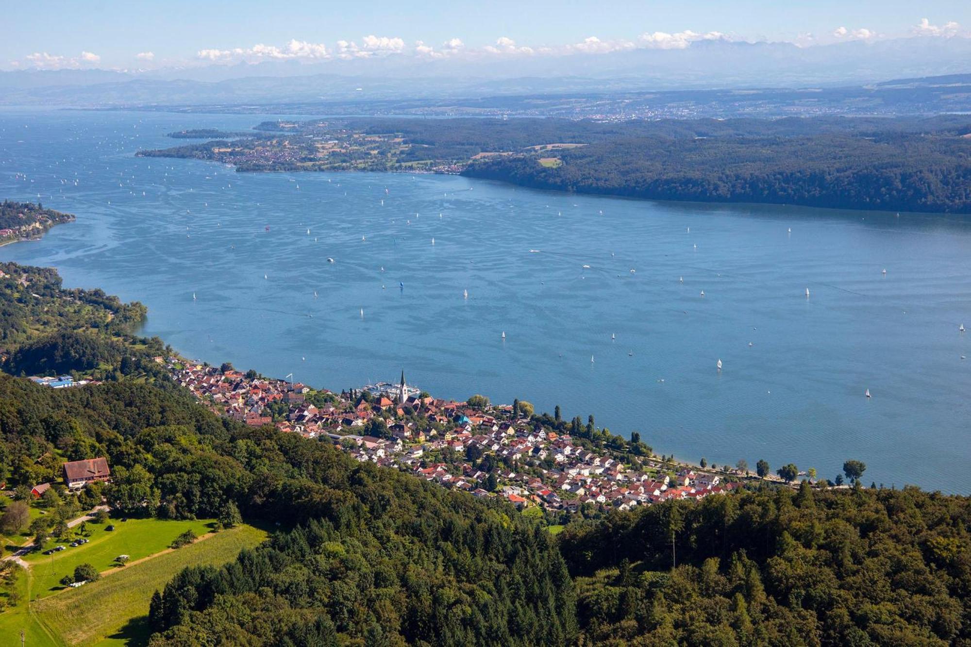 Hoehengasthaus Haldenhof Uberlingen Bagian luar foto